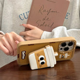 Cartoon Coffee Cup Phone Case